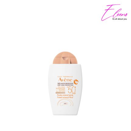 کرم ضد آفتاب رنگی مینرال اون فلویید پوست حساس Avene Fluide Mineral