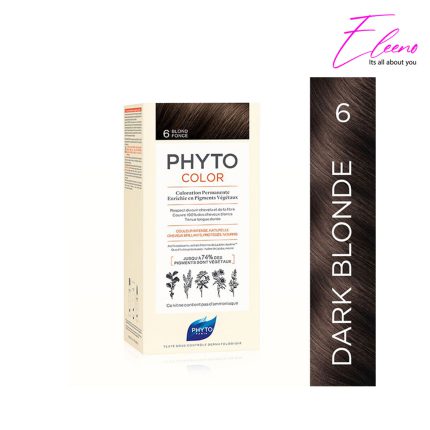 رنگ مو فیتو بلوند تیره 6 بدون آمونیاک Phyto Blond Fonce