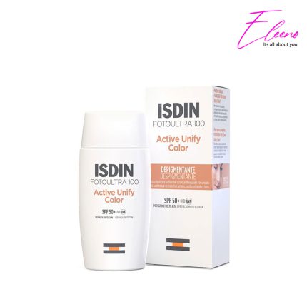 کرم ضد آفتاب ضد لک رنگی ایزدین isdin active unify color