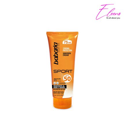 کرم ضد آفتاب باباریا مناسب ورزشکاران Babaria SPF50 Sport Sunscreen Cream