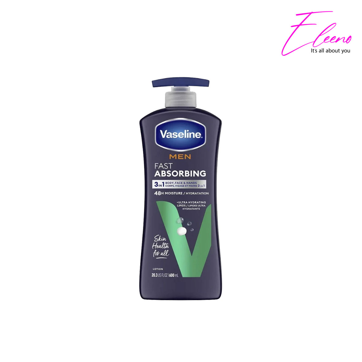 لوسیون بدن وازلین مردانه Vaseline Men Fast Absorbing