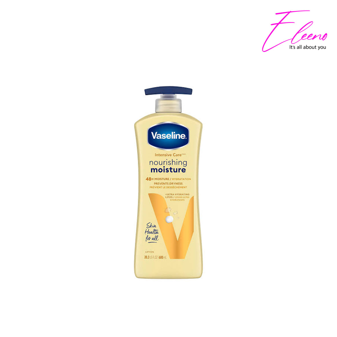لوسیون بدن آبرسان و مغذی وازلین Vaseline Nourishing Moisture