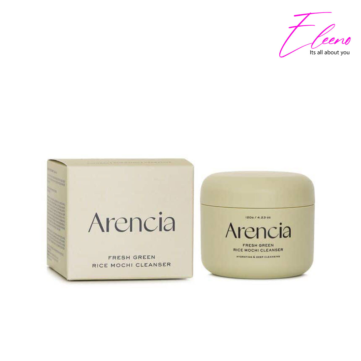 شوینده صورت آرنسیا حاوی برنج و چای سبز Arencia Rice Mochi Face Cleanser